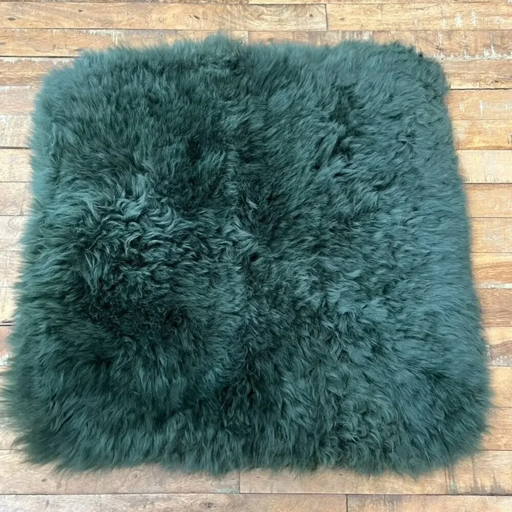Handmade Genuine Mongolian Lamb Fur Pillow Shams 18
